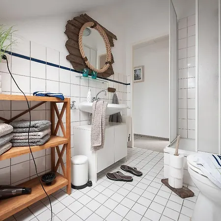 Die Ferienwohnung Direkt Am Meer Wremen Exterior foto